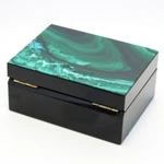 Фото №5 Малахит с Хризоколлой - Коллекционная Шкатулка