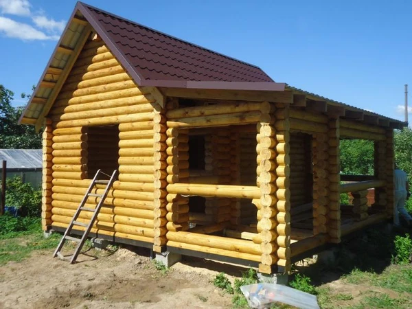 Фото Изготавливаем срубы домов и бань
