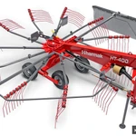 Фото №6 Грабли однороторные HARMAK HT400 - FJB GROUP LLC