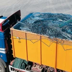 фото Сетка, полог, тент для накрывания мусорных контейнеров