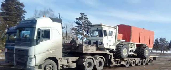 Фото Трал Аренда Услуги Перевозка Негабарита