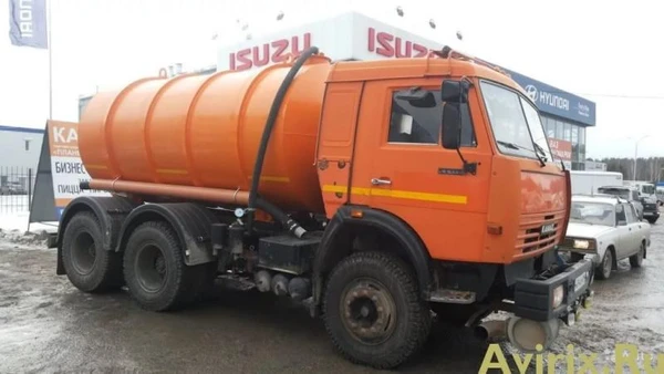 Фото Ассенизатор камаз 10 куб