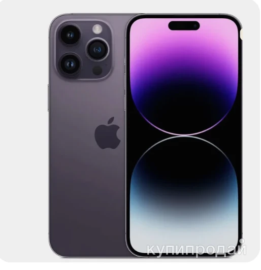 Фото Смартфон Apple iPhone 14 Pro Max, 128 / 256 ГБ, дисплей: 6.7" 2532x1170 120 Гц,