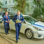 Фото №10 Украшение свадебных кортежей, декор машин