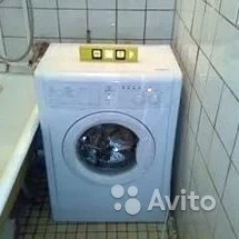 Фото Установка и подключение стиральных машин