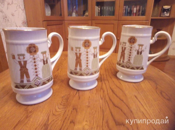 Фото Продаю 3 пивные кружки.