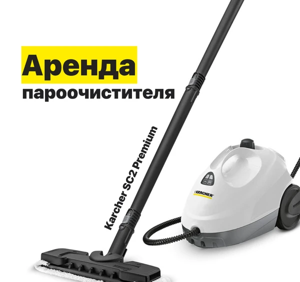 Фото Аренда пароочистителя Karcher