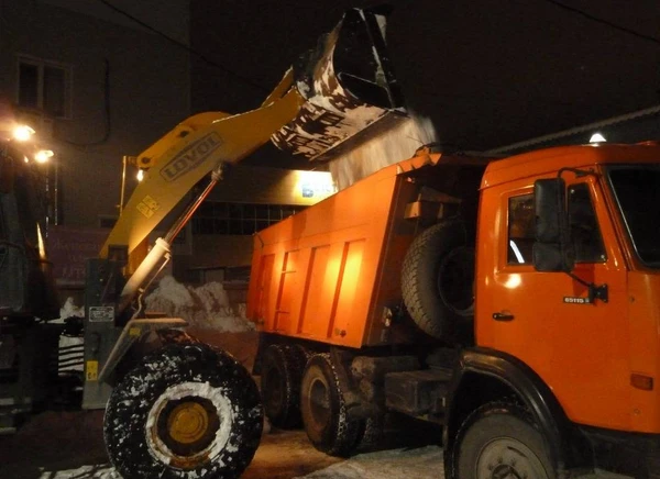 Фото Услуги фронтального погрузчика