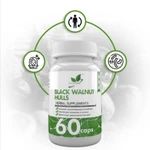 Фото №4 Скорлупа чёрного ореха, 500мг, Natural Supp, 60 капсул