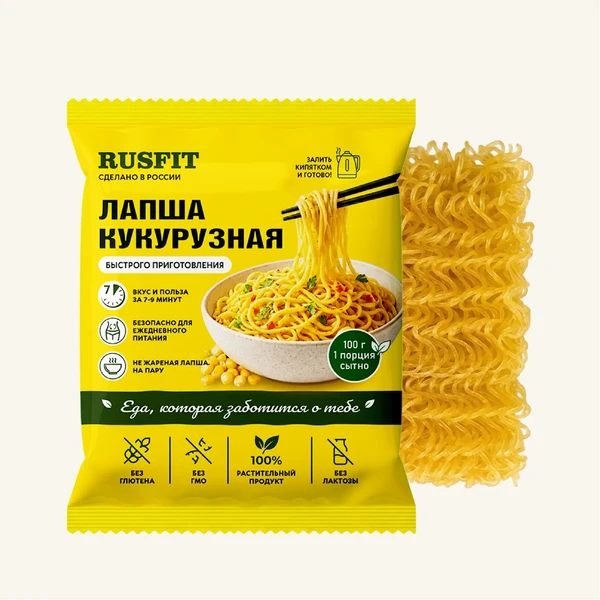 Фото Лапша кукурузная