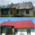 Покраска Крыши (кровли) Дома в Ступино