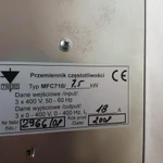 Фото №2 Частотный преобразователь ТWЕRD МFС710/7.5 kW б/у