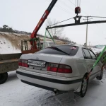 Услуги манипулятора эвакуатора автовышки бортовой. Фургон 5т