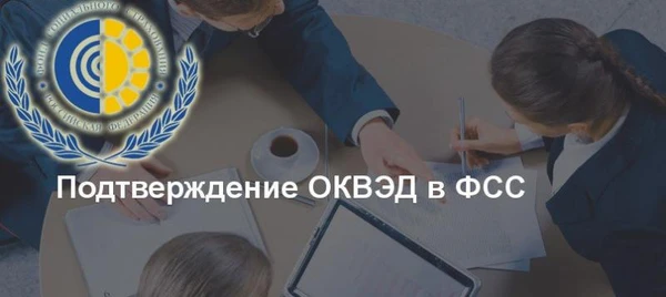 Фото Подтверждение ОКВЭД в ФСС