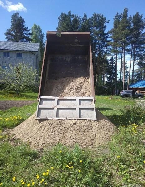Фото Песок строительный