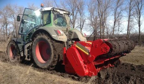 Фото Ротоватор Seppi M Supersoil на Fendt 933