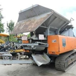 Аренда мобильнойo щековой камнедробилки Hitachi