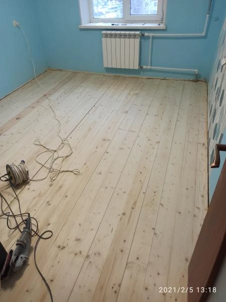 Фото Шлифовка пола. 
