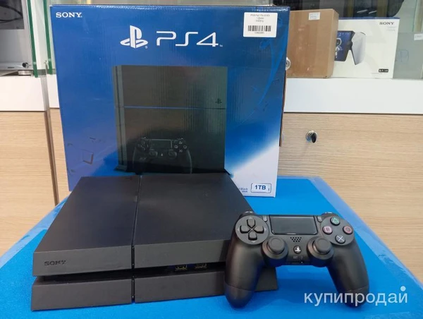 Фото PS4 1Tb(ПО 9.00) +FC 24, UFC 4 и тд