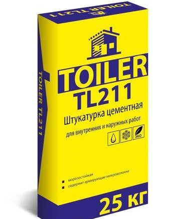 Фото Штукатурка известково-цементная "Toiler"