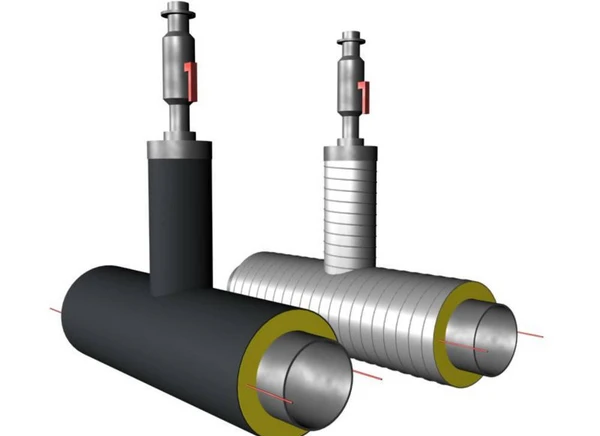 Фото Тройник ППУ , тройник в утеплении, утепленный тройник ппу