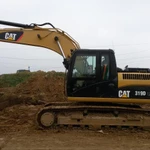 Услуги аренда экскаватора Caterpillar 319 ковш 1м3