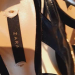 Фото №3 Босоножки бархатные