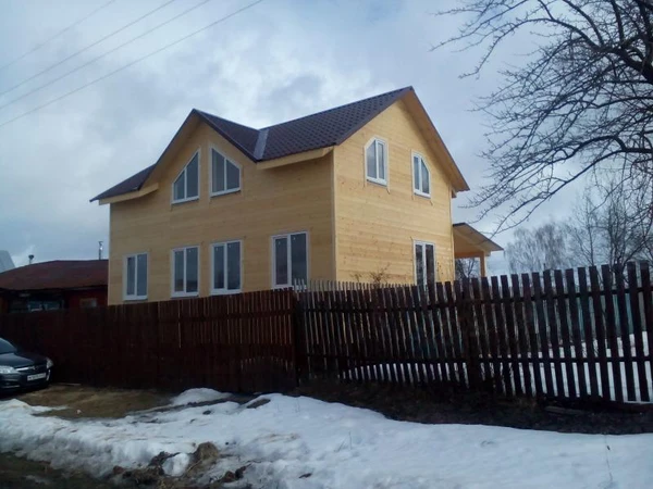 Фото Строительство деревянных домов а также отделка под ключ.