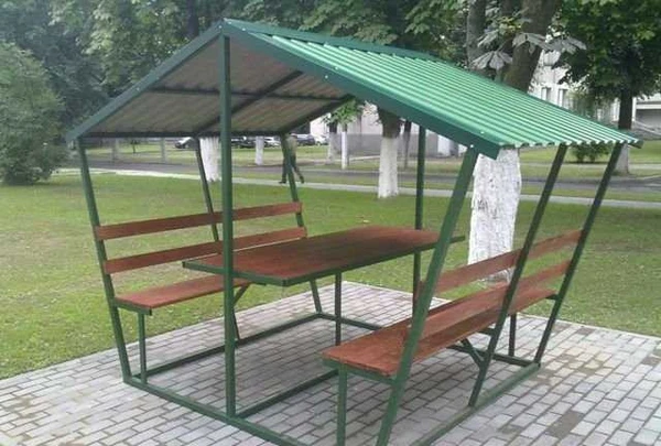 Фото Беседки, песочницы, летний душ, мангал