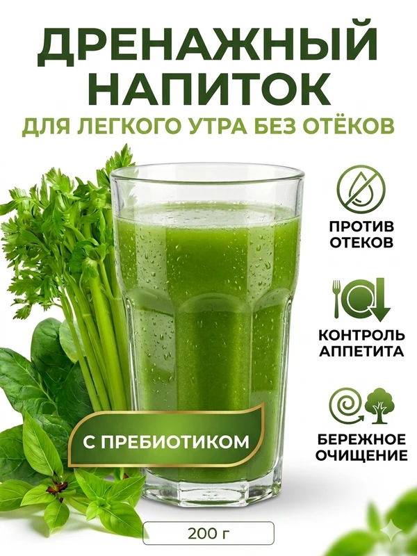 Фото Короли Зелени дренажный напиток