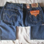 Фото №9 Джинсы Levis 501 W40 L32 из США "Old School", 2008