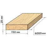 фото Доска 25х150х6000