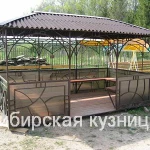 Фото №2 Беседки сварные и кованые для дачи, дома на заказ