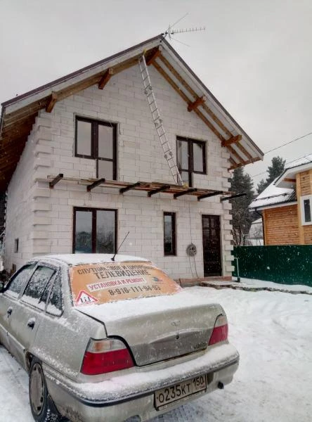 Фото Установка антенн