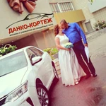 Фото №10 Свадебный эскорт (кортеж) авто на прокат свадебные украшения