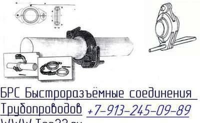 Фото Быстроразъемное соединение для труб, БРС