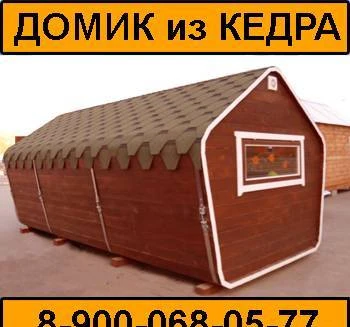 Фото Мобильный дачный домик из кедра (Penta)