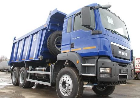 Фото Самосвал MAN TGS 40.400 6x4 BB-WW с кузовом бецема 18,0 м3