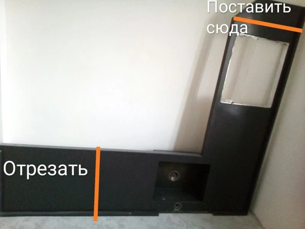 Фото Установка столешницы 