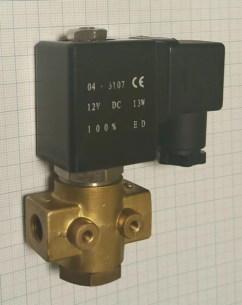 Фото Электромагнитный клапан SLP-08E5-10,5L, 12В