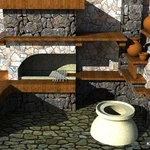 Фото №4 Печной комплекс-чудо кухня