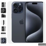 Фото №3 Смартфон Apple iPhone 15 Pro Max 8/256 ГБ, черный новинка