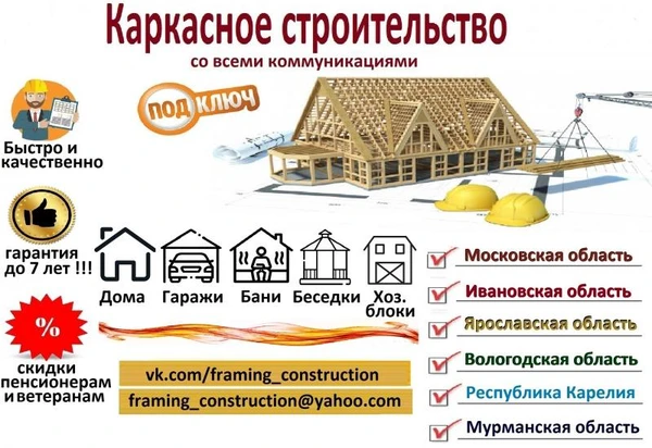 Фото Строительство домов и коттеджей
