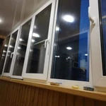 Фото №4 Остекление балконов. Окна пвх