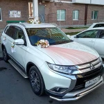 Фото №16 Аренда украшений для свадебного авто