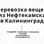 Перевозка вещей из Нефтекамска в Калининград