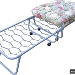 Фото №2 Раскладушки-кровати на сетке из сплющенной пружины