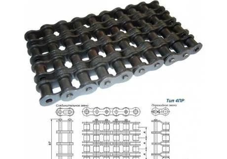 Фото Цепь 4пр 19, 25