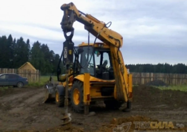 Фото Заказать Ямобур на бази JCB