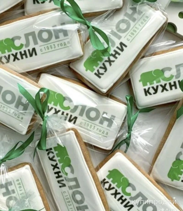Фото Пряники с логотипом